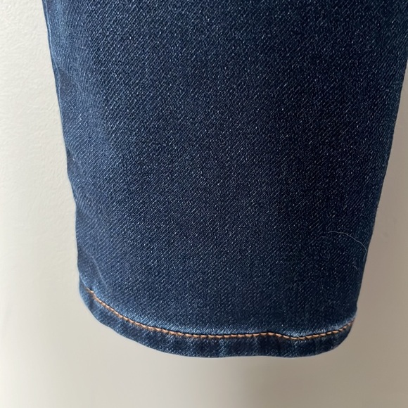 American eagle super stretch dark denim hi rise jeggings long 10 - Picture 7 of 9